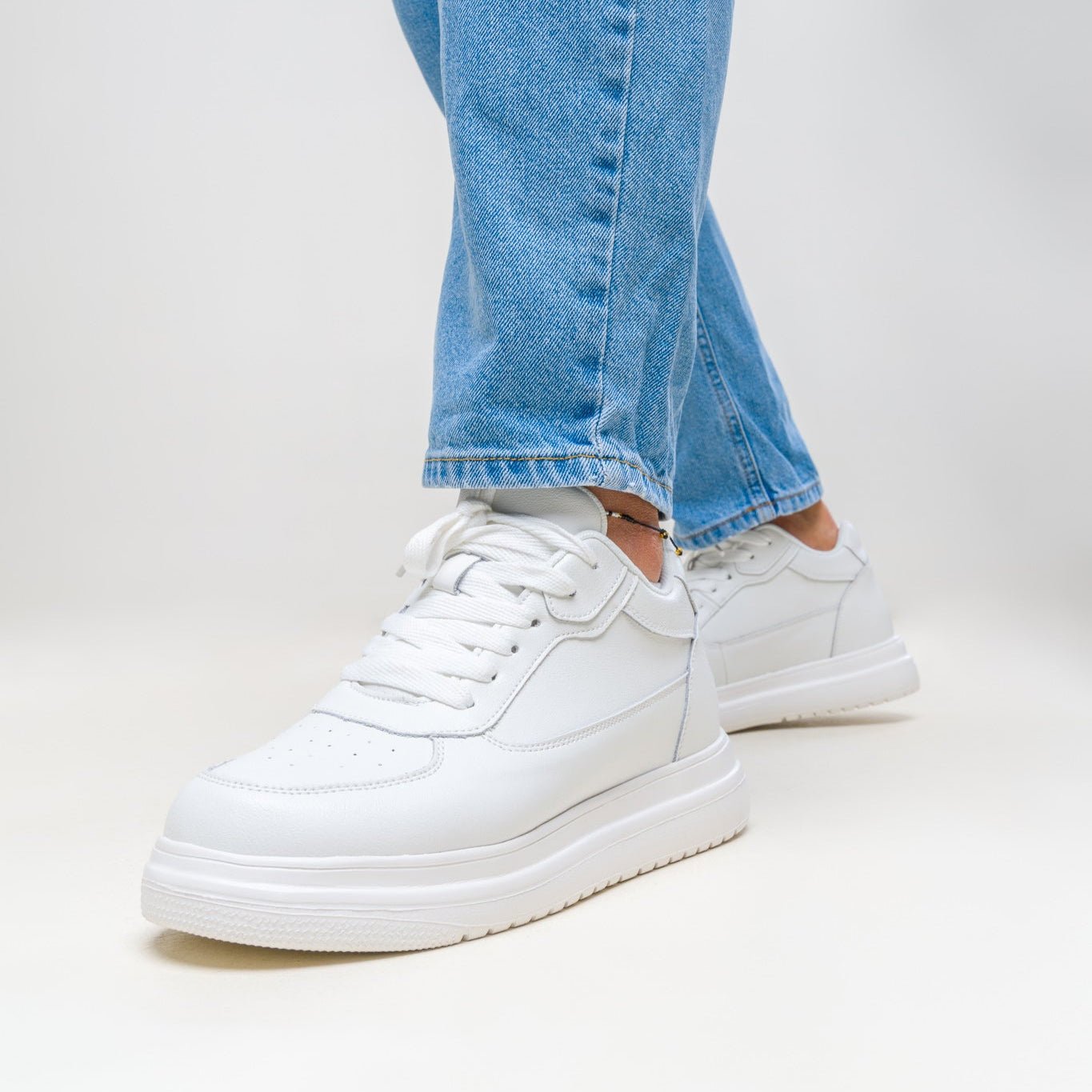 BLANC CASUAL +10 CM INSTANTANÉMENT, CONFORT GARANTI - Stepral